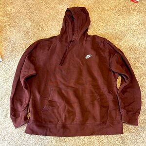 Nike Men’s Maroon Hoodie XL